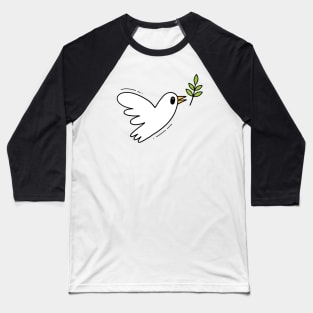 Peace Dove Baseball T-Shirt